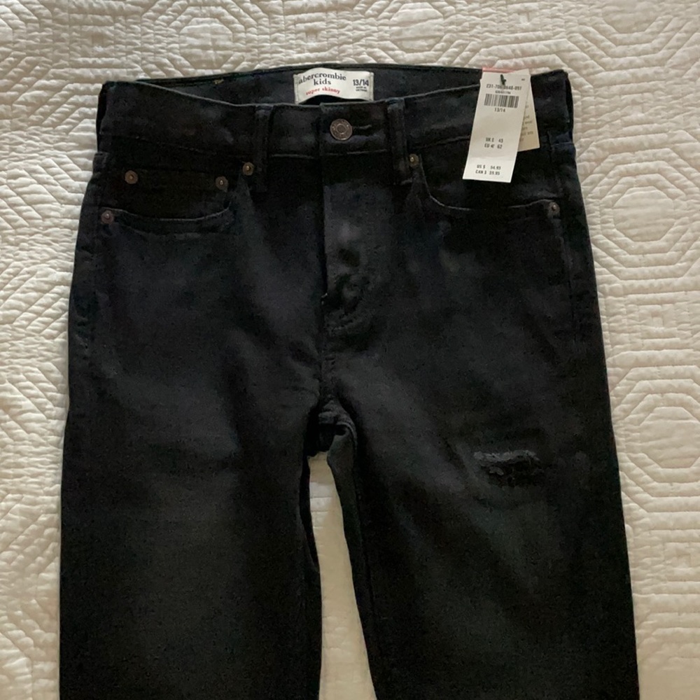 ABERCROMBIE KIDS black jeans